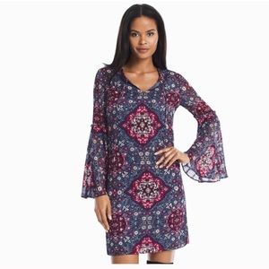 Medelian Bell Sleeve Dress by WHBM